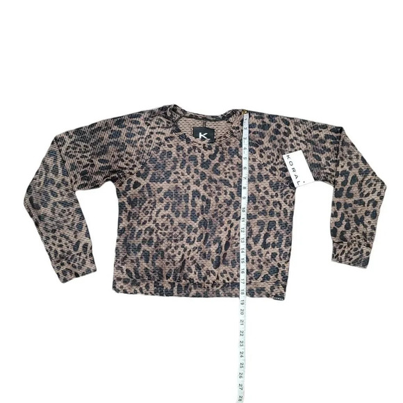 KORAL Sofia Netz leopard-print stretch-jersey top - Picture 12 of 12